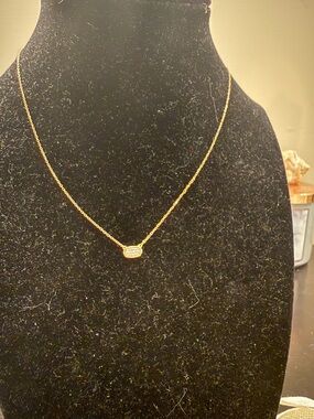 Kendra Scott Marisa 14k Yellow Gold Diamond Necklace